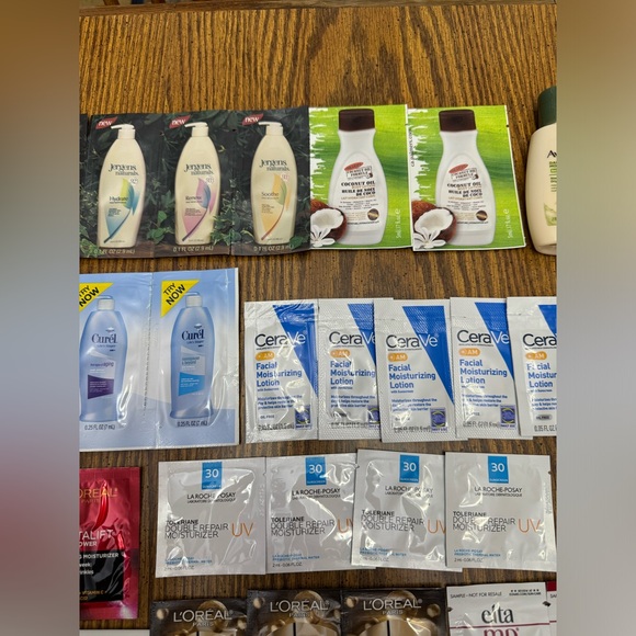 Huge 120 Piece Lot of Various Skin Care Samples - Picture 9 of 11